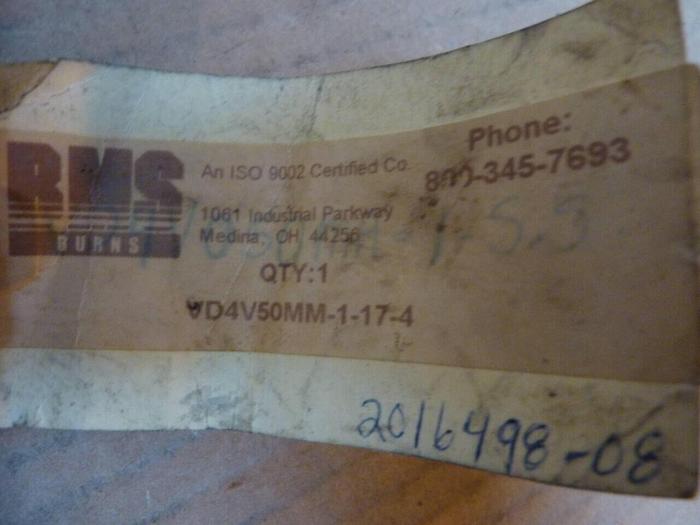 Used BURNS Screw Tip VD4V50MM-1-17-4 Used