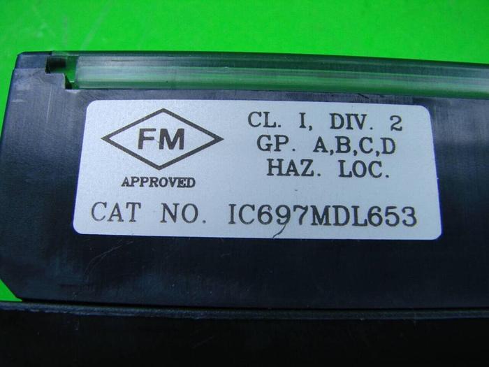 Used GE FANUC Input Module IC697MDL653 #10597