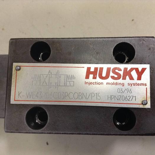 Used HYDROLUX Valve K-WE43P06C03PCOBN/P15 Used