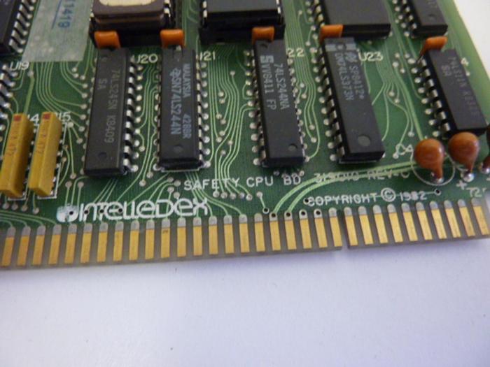 INTELLEDEX CPU Board 319010 Used