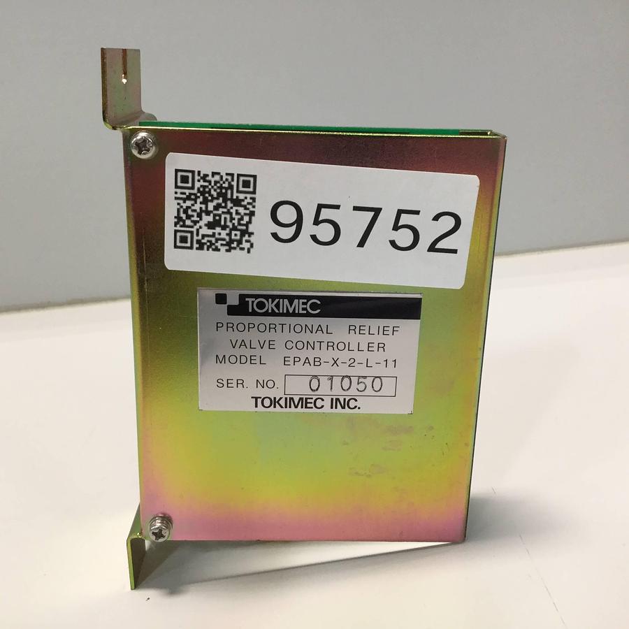Used TOKIMEC Proportional Relief Valve Controller EPAB-X-2-L-11 Used