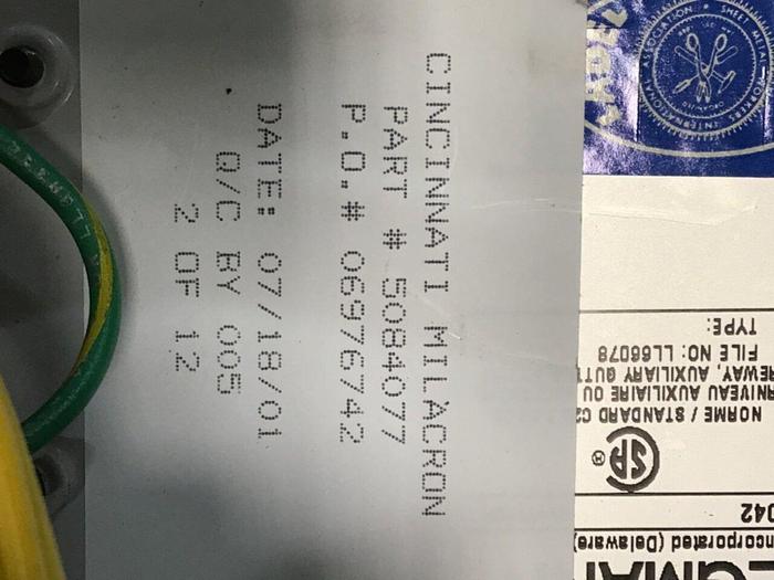 Used CINCINNATI MILACRON Robot Interface 5084077 #130324