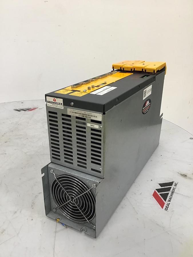 Used BAUMULLER BUM61-40/60-54-B-M-13 SERVO DRIVE CONTROL USED #125402