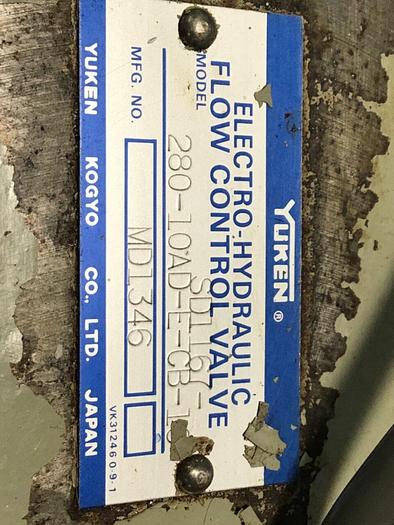 Used YUKEN Valve SD1167-280-10AD-E-CB-10 #144627