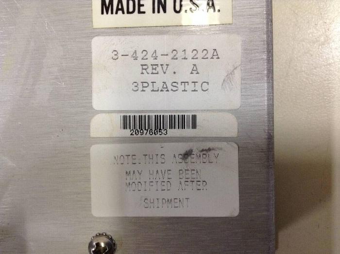 Used CINCINNATI MILACRON Keypad 3-424-2122A #73733