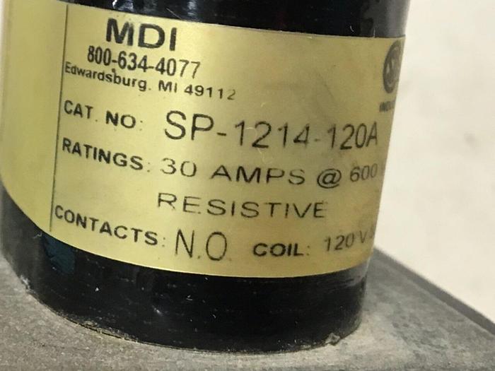 Used MDI Magnetic Relay SP-1214-120A Used