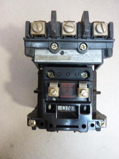 Used ALLEN BRADLEY Contactor 500PM-BOD93 SER B #29558