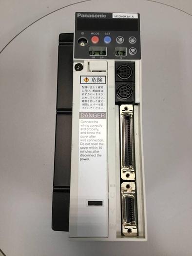 Used PANASONIC AC Servo Driver MSDA043A1A #98733