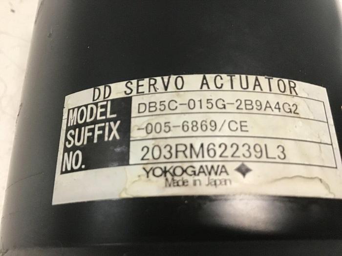 Used YOKOGAWA DC Servo Actuator DB5C-015G-2B9A4G2-005-6869/CE Used