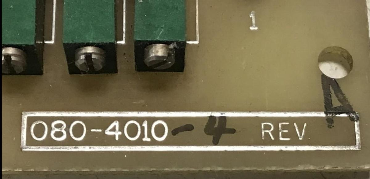 Used SCI Circuit Board 080-4010-4 REV A USED