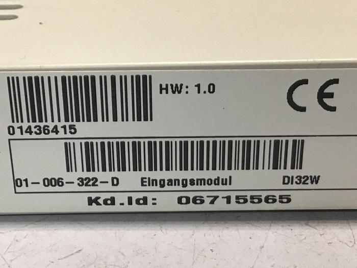 Used DEMAG Input Module DI32W 06715565 #124983