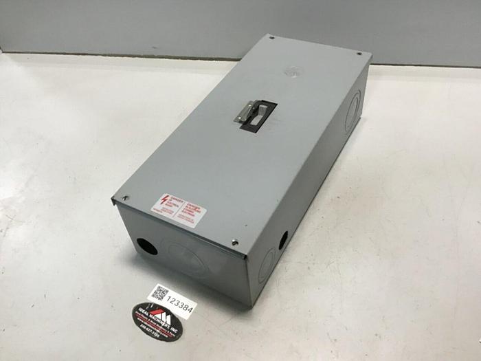 Used GE Circuit Breaker Box TED134030 TE100F #123384