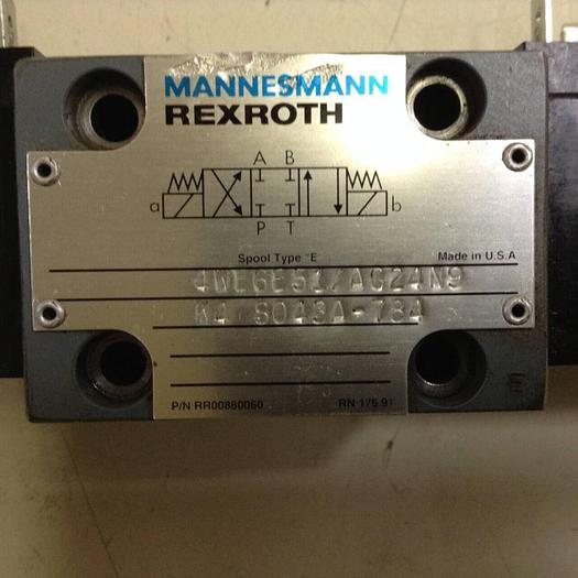Used REXROTH Valve 4WE6E51AG24N9K4 #87617