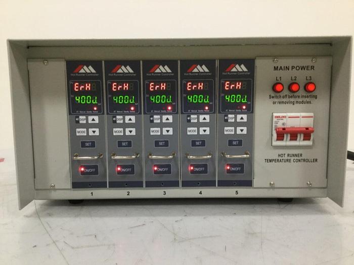 Used METAL FABRICATOR 5 Zone Hot Runner HRMF-05-A1