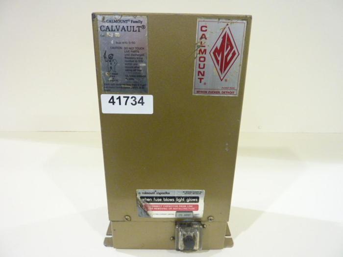 Used CALMOUNT Capacitor 643 UL #41734