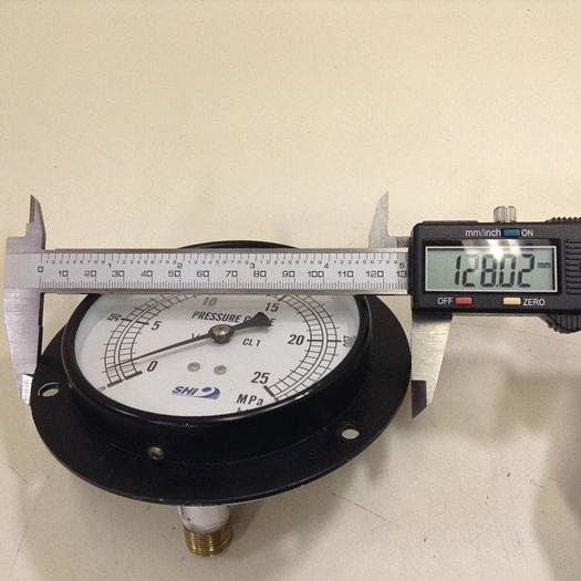 Used SHI Pressure Gauge S97-25M B #83918