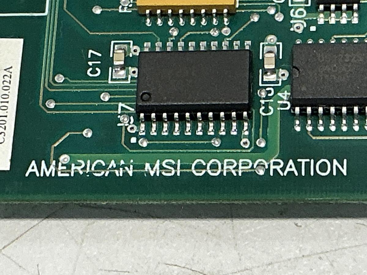 Used AMERICAN MSI CORPORATION C3201.010.022A