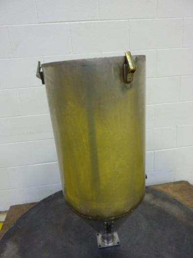 Used METAL FABRICATOR Stainless Steel Hopper HOPPER559 #59559