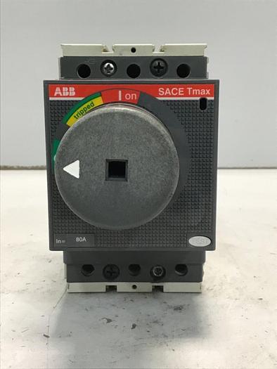 Used ABB 80 Amp Circuit Breaker T1N 80A #138269