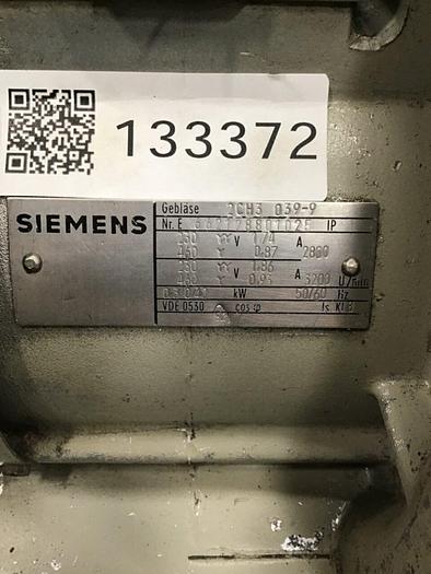 Used SIEMENS Blower 2CH3 039-9 Used