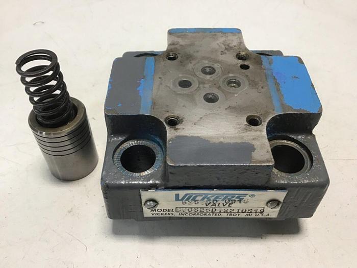 Used VICKERS Valve CVCS25D1S210S19 #119546