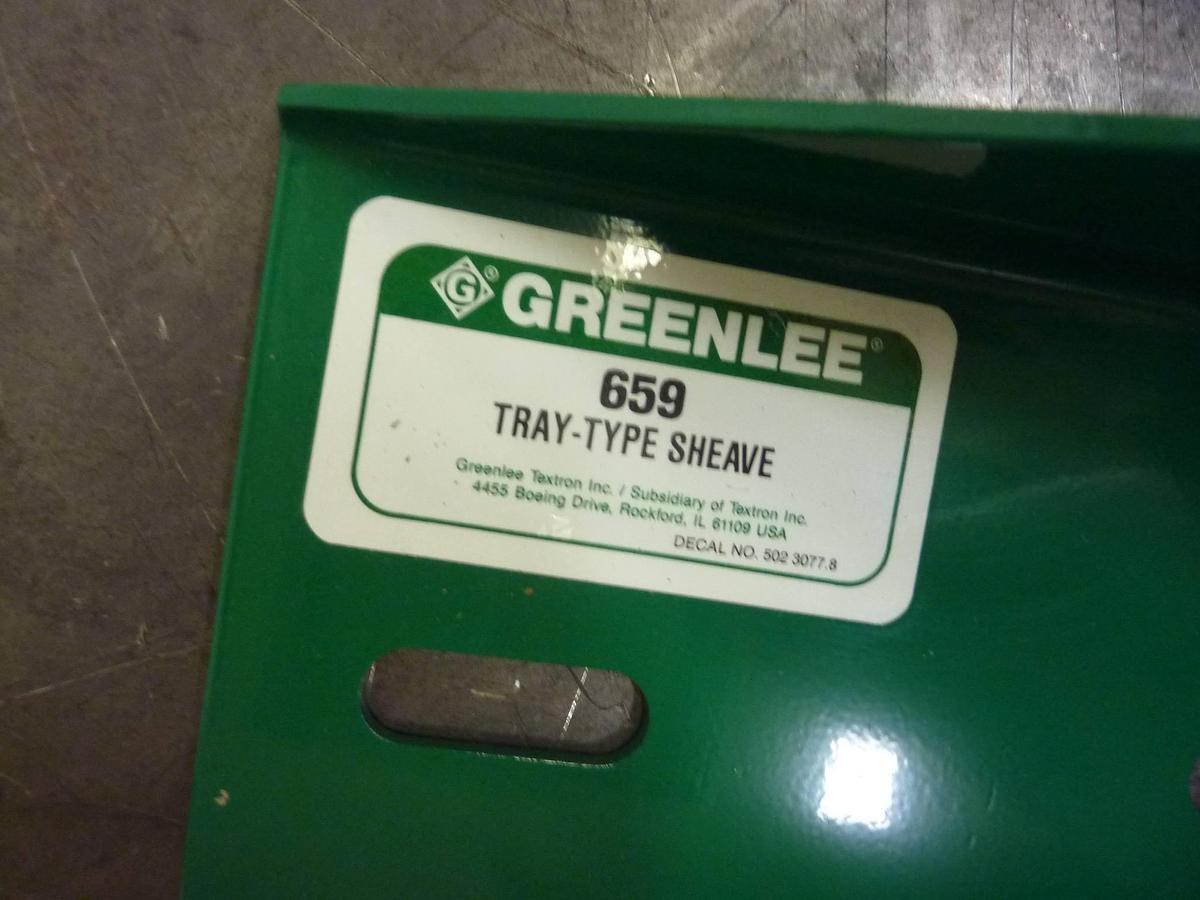 GREENLEE TOOL 659 Tray Type Sheave NEW #67475