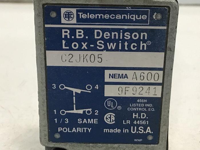 Used TELEMECANIQUE Lox-Switch C2JK05 #121780