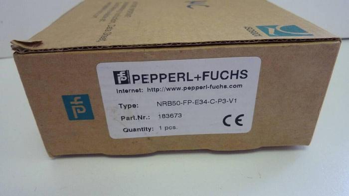 PEPPERL & FUCHS Inductive Sensor NRB50-FP-E34-C #8743
