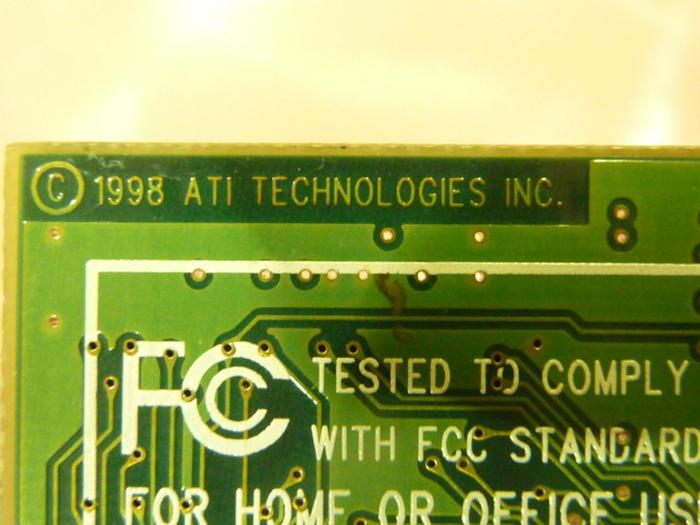Used ATI TECHNOLOGIES Video Card Circuit Board 109-51800-01 #43483