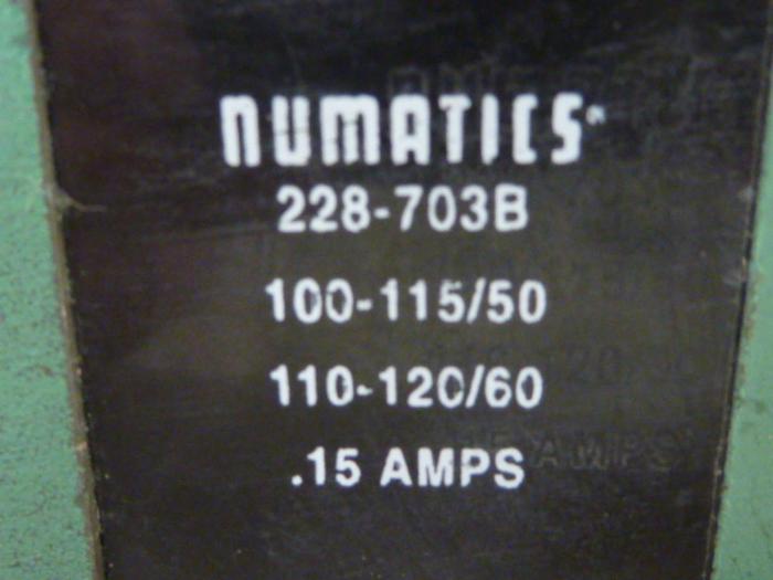 Used NUMATICS Valve 081SA400K MANIFOLD #58943