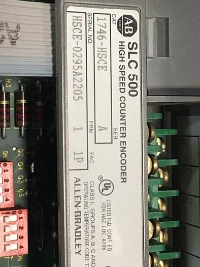 Used ALLEN BRADLEY Counter Encoder 1746-HSCE #128802