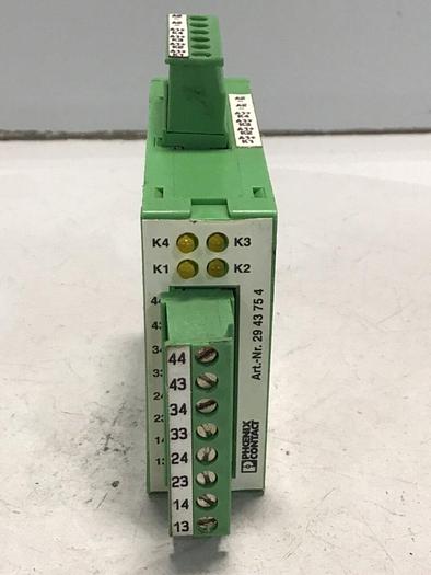 Used PHOENIX CONTACT Module EMUG22-4REL/KSR-G24/1 #133169