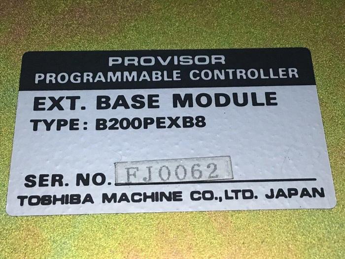 Used TOSHIBA Ext. Base Module B200PEXB8 #111687