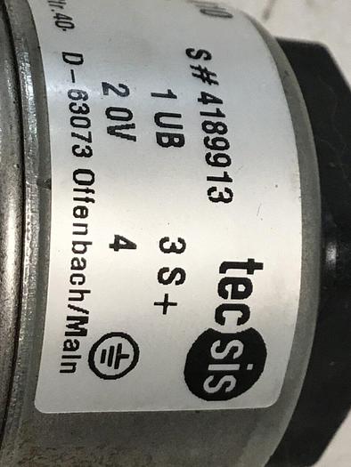 Used TECSIS Pressure Sensor 3396.086.810 #136094