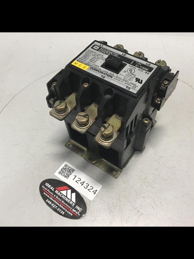 Used TOSHIBA Magnetic Contactor C-100E USED