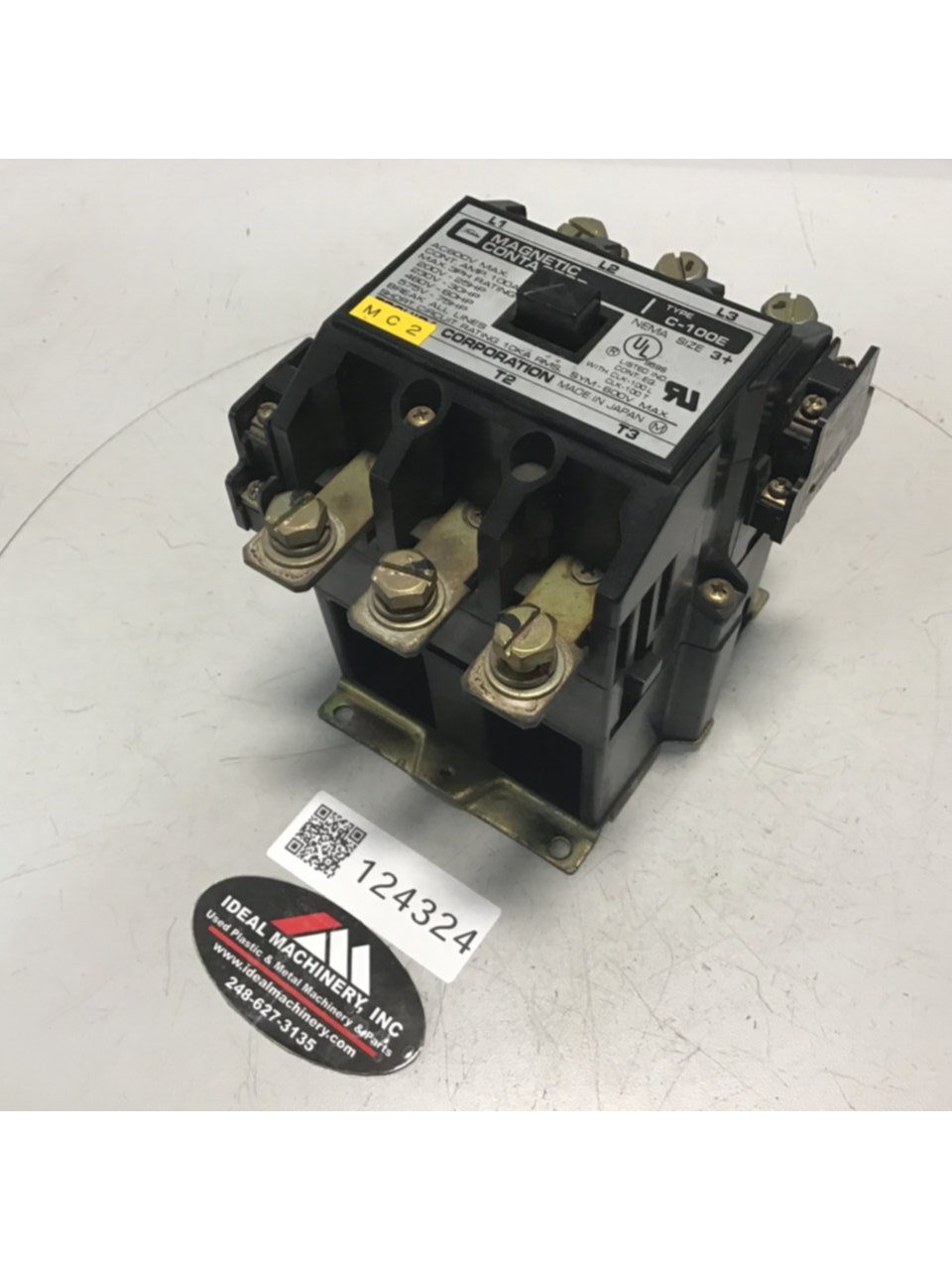 Used TOSHIBA Magnetic Contactor C-100E USED