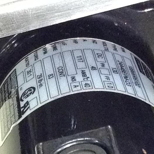 Used CAMCO Indexer w/ Gearmotor 40RGS2H12-315 USED