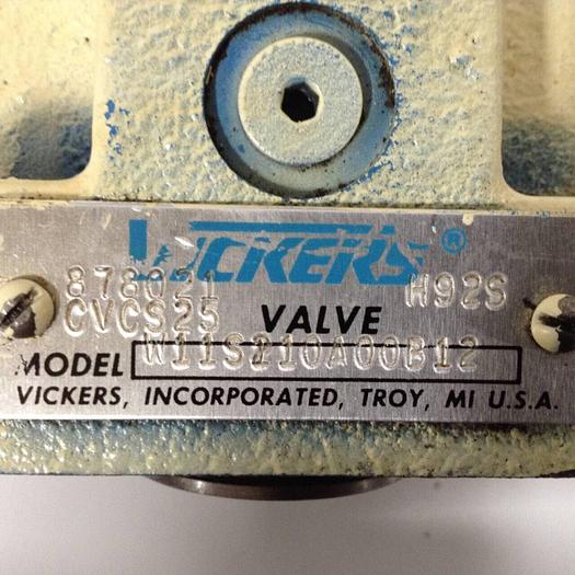 Used VICKERS Valve CVCS25W11S210A00B12 #89817