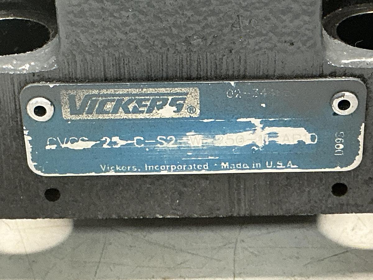 Used VICKERS CVCS-25-C-S2-W-250-4-AP10