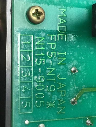 Used NIIGATA Control Panel w/ E-Stop FP5-NT9 #111724