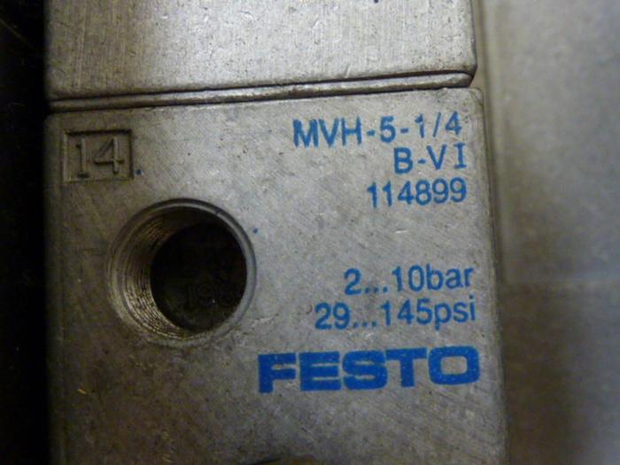 Used FESTO Control Block / Valve Terminal IFB8-02 #52765