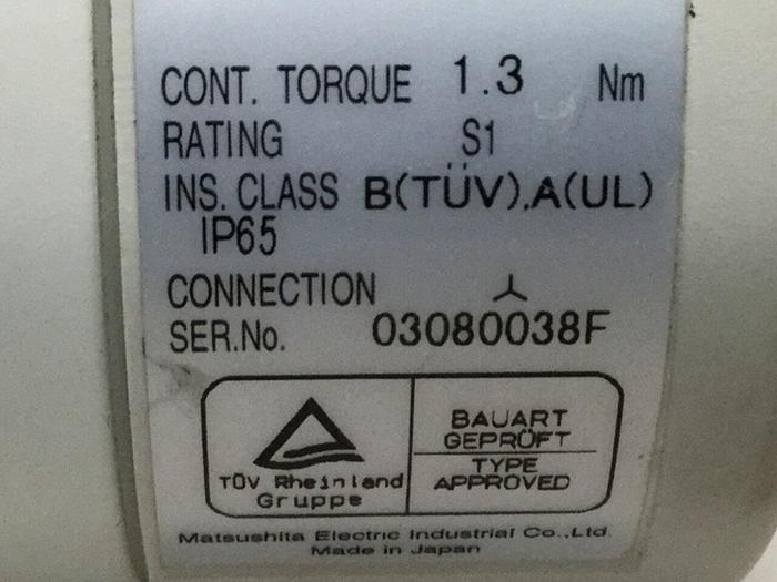 Used PANASONIC Servo Motor MSMA042A1A #108157