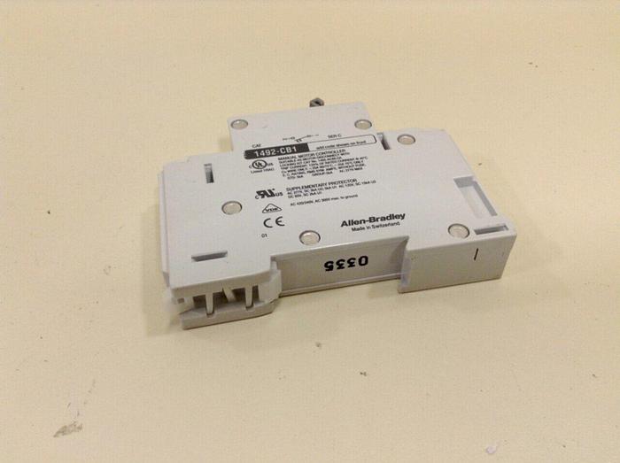 Used ALLEN BRADLEY 4 Amp Circuit Breaker 1492-CB1/G040 SER C #79627