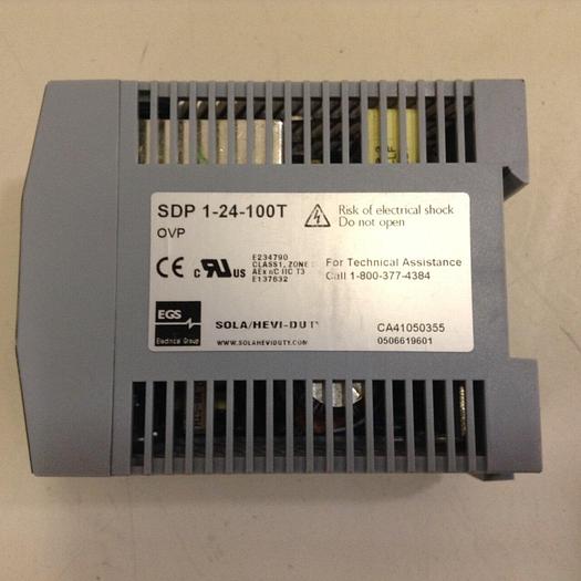 Used SOLA Power Supply SDP1-24-100T #68977