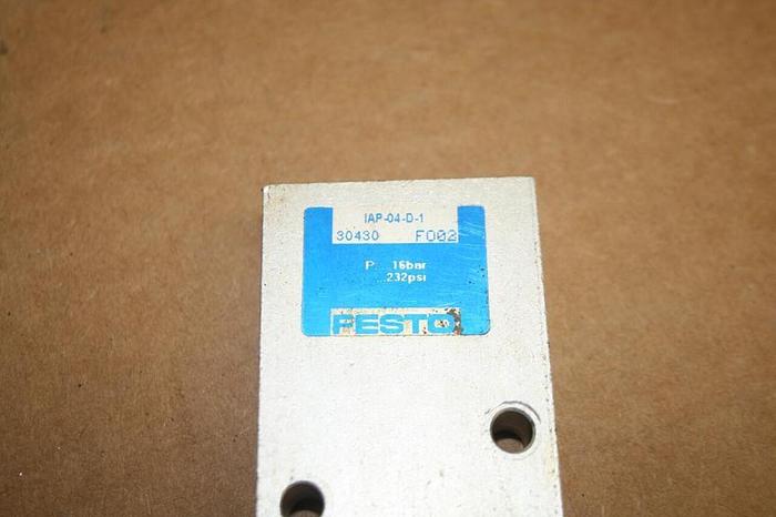 Used FESTO Solenoid Valve MFH-5/3G-D-2-C #13218