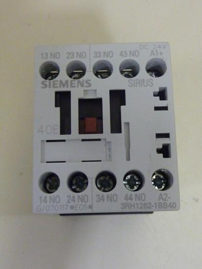 Used SIEMENS Control Relay 3RH1262-1BB40 #63671