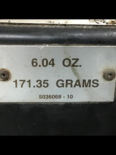 Used CINCINNATI MILACRON 6.04 Oz Injection Unit CINCI 6.04 IU Used #145491