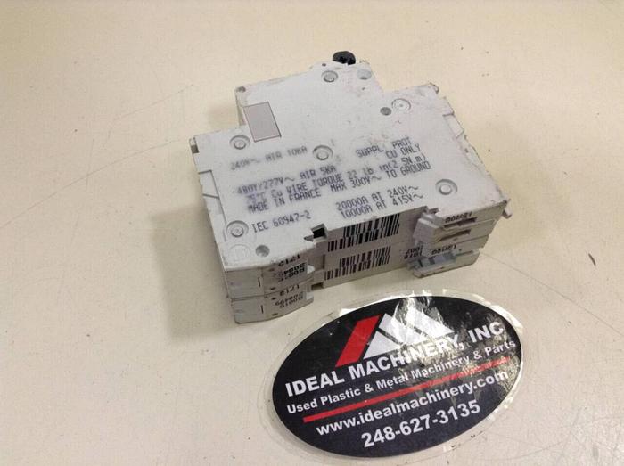 Used MERLIN GERIN 2 Amp Circuit Breaker C60-D2A #75790