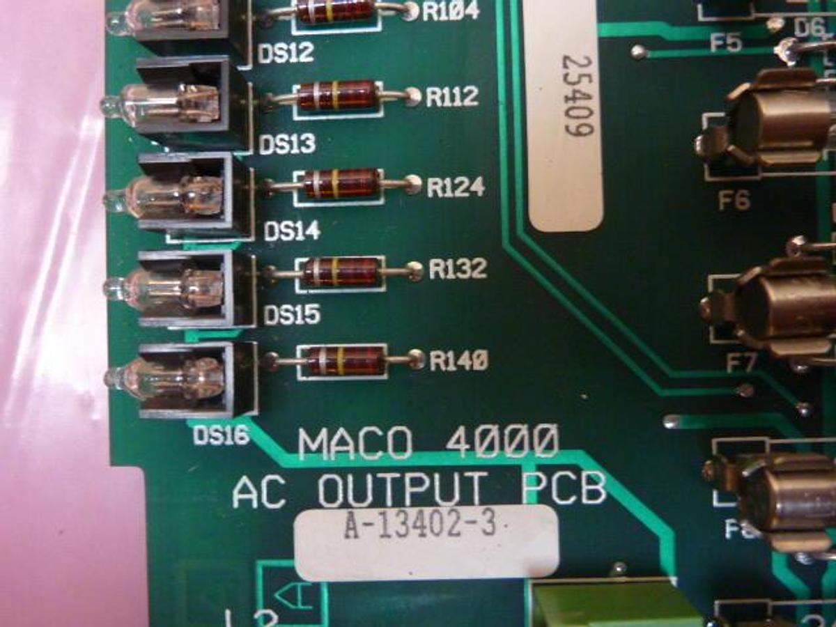 Used BARBER COLMAN AC Output Circuit Board A-13402-3 Used