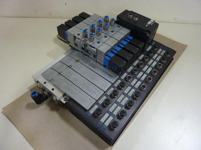 Used FESTO Control Block / Valve Terminal IFB8-02 #52759